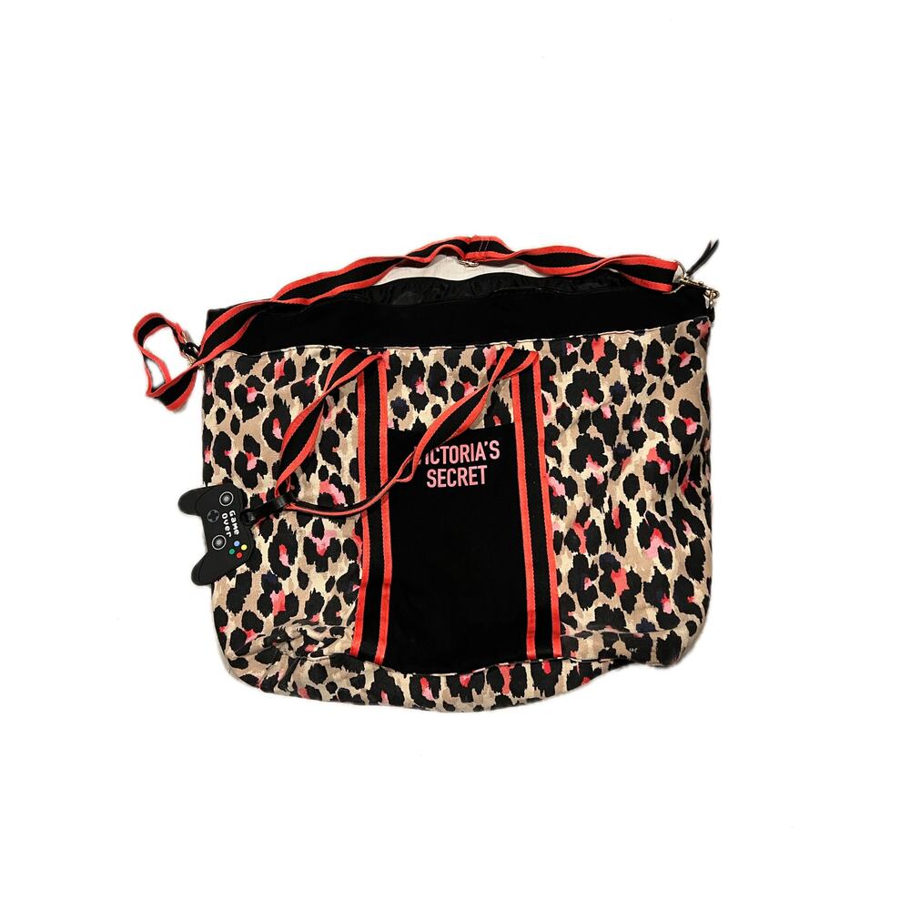 Victoria Secret Leopard Print 20"x15"6" Tote Duffel Bag
